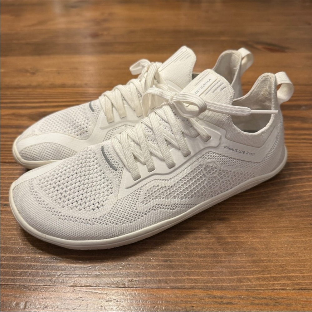 Vivo Barefoot White Athletic Shoes